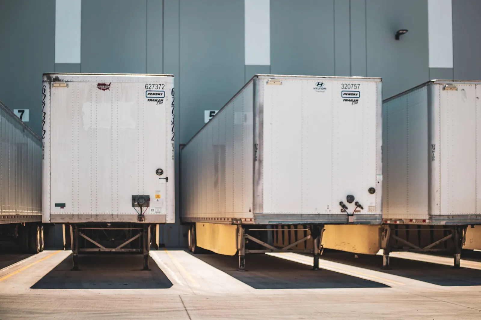 Enclosed trailer suitability depends on the commodity and loading requirements.